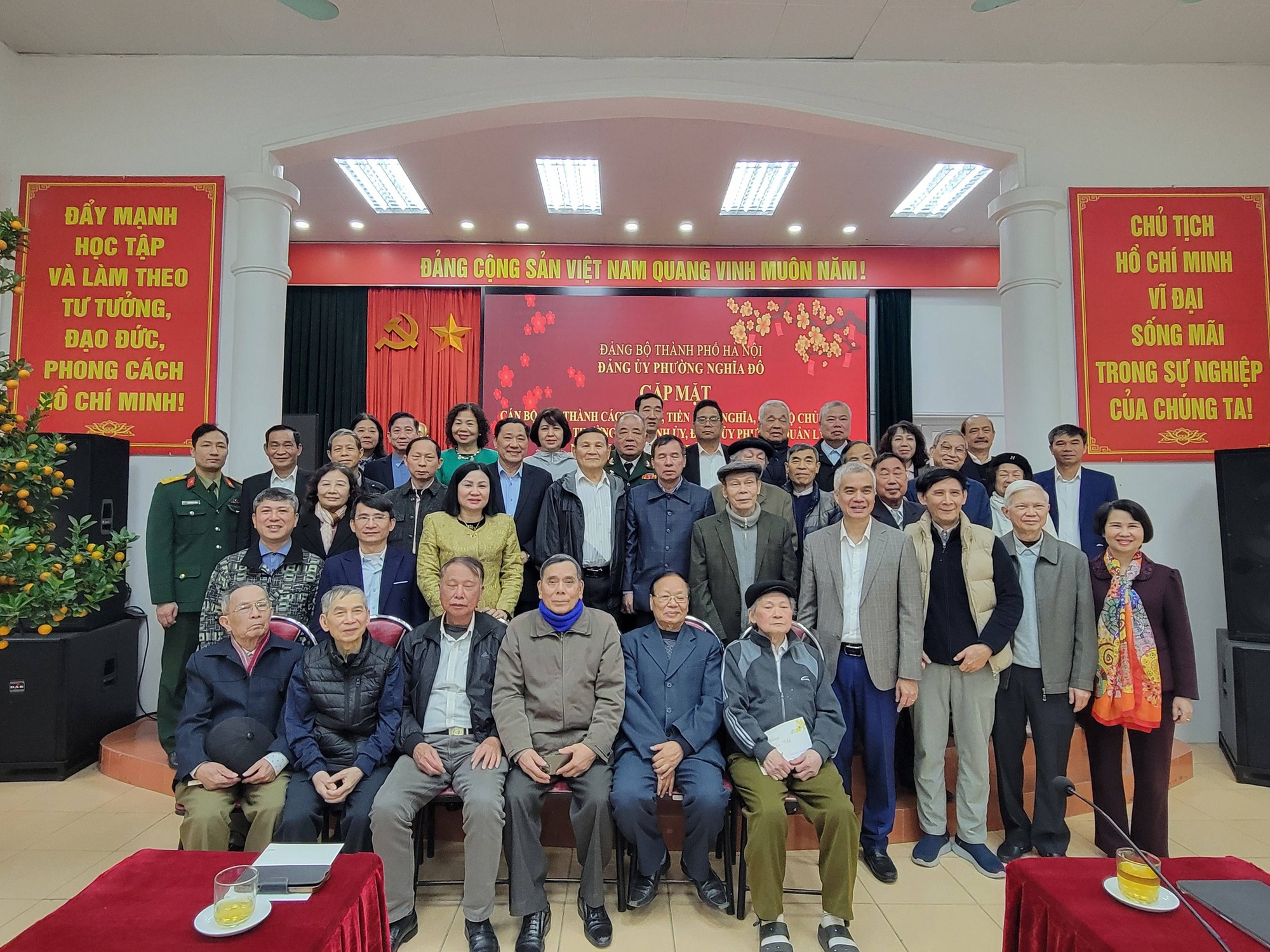 PHƯỜNG NGHĨA ĐÔ GẶP MẶT CÁN BỘ LÃO THÀNH NHÂN DỊP TẾT NGUYÊN ĐÁN BÍNH NGỌ 2026- Ảnh 3.