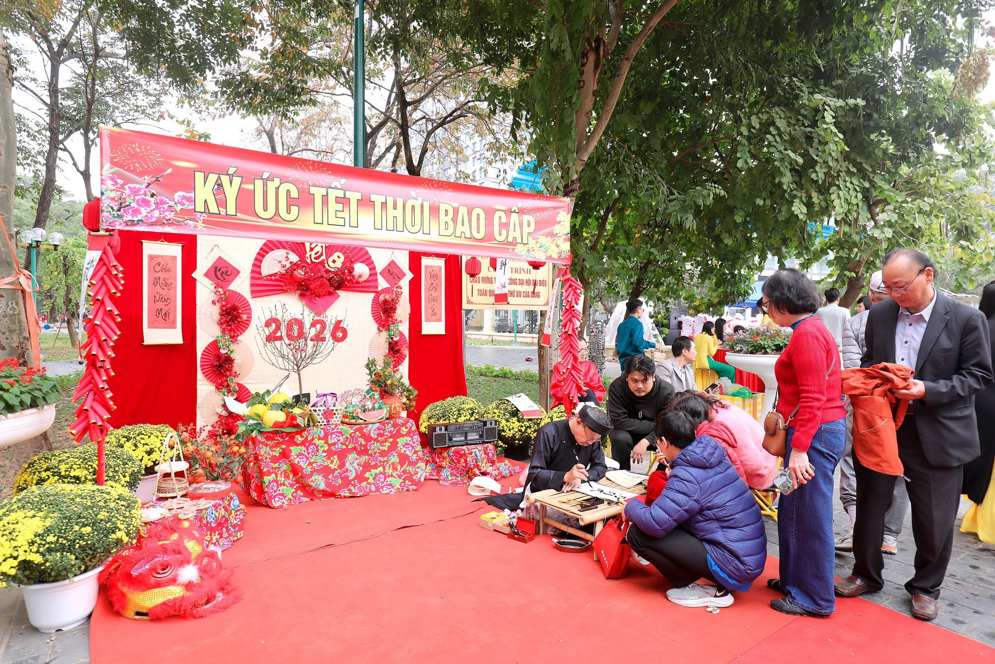 Phường Nghĩa Đô rộn ràng chương trình “Xuân gắn kết – Tết sum vầy” Xuân Bính Ngọ 2026- Ảnh 14.