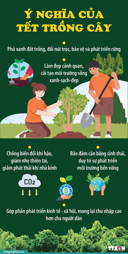 Ý NGHĨA CỦA TẾT TRỒNG CÂY- Ảnh 1.