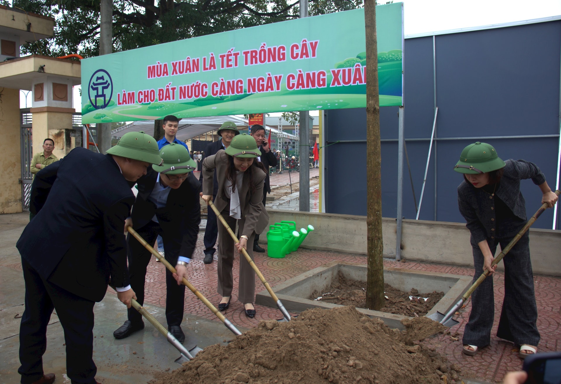 Xã Đa Phúc phấn đấu trồng hơn 5.100 cây xanh trong năm 2026- Ảnh 2.