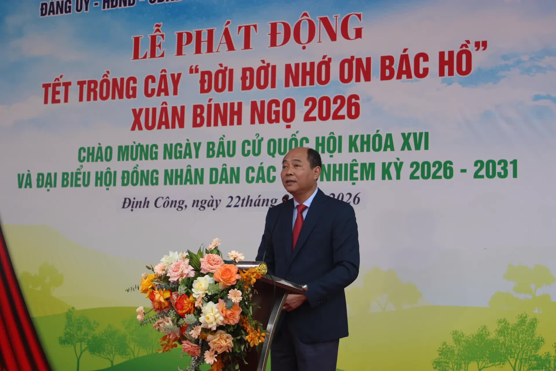 Phường Định Công hưởng ứng Tết trồng cây Xuân Bính Ngọ- Ảnh 1.