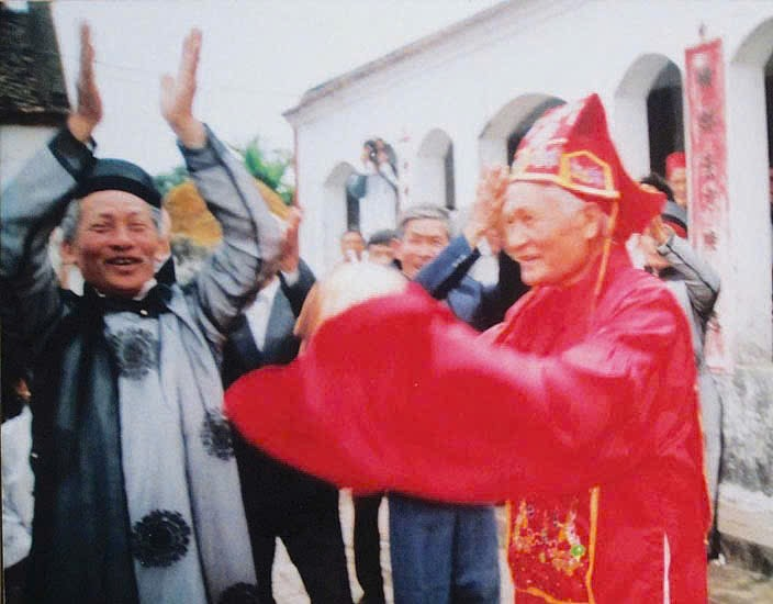 Giữ hồn xuân quê qua hội Vật cầu – Kéo mỏ làng Ngải Khê, xã Chuyên Mỹ- Ảnh 2.