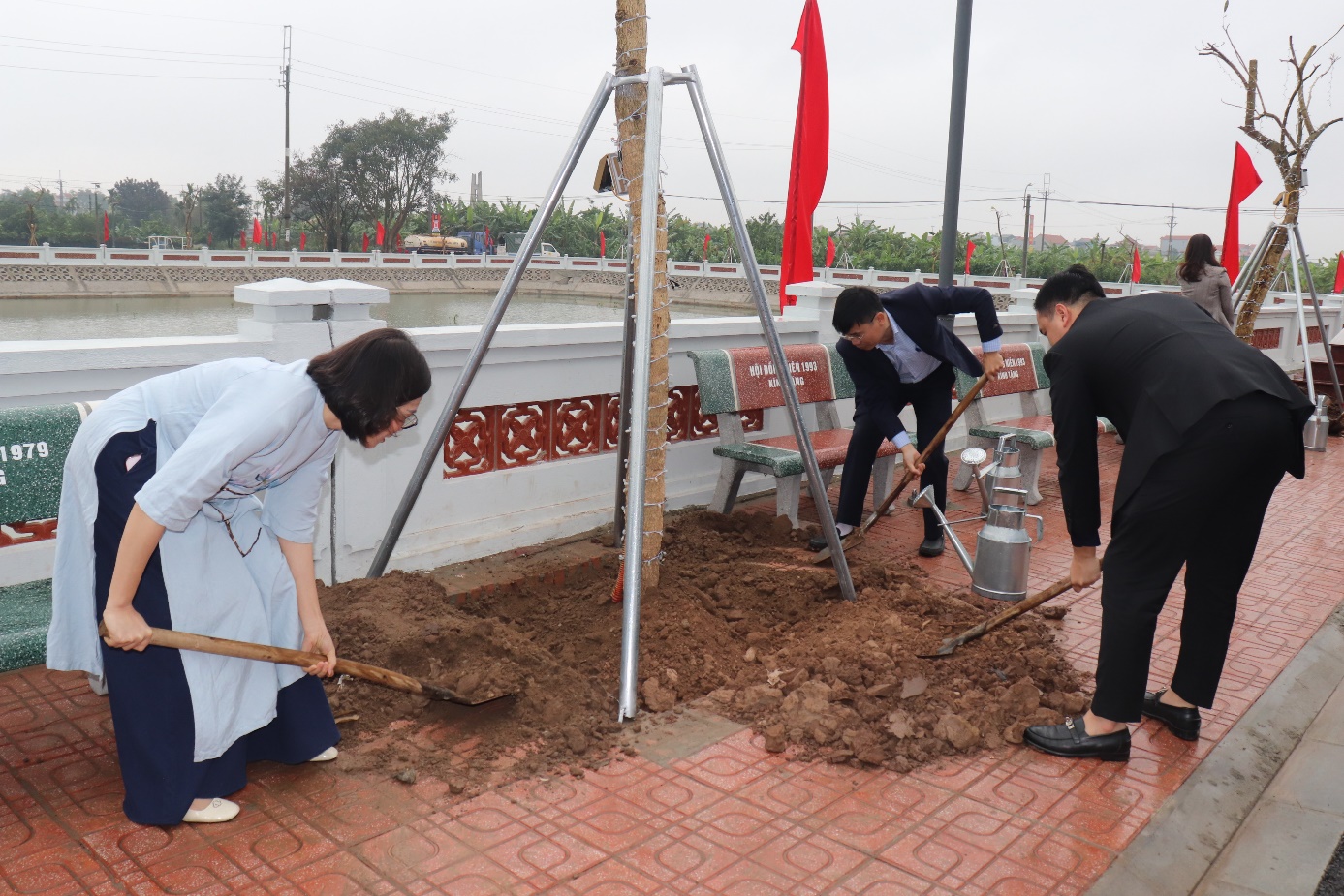 Xã Thuận An phát động “Tết trồng cây đời đời nhớ ơn Bác Hồ” Xuân Bính Ngọ năm 2026; Khánh thành, triển khai thi công các dự án trên địa bàn xã- Ảnh 7.