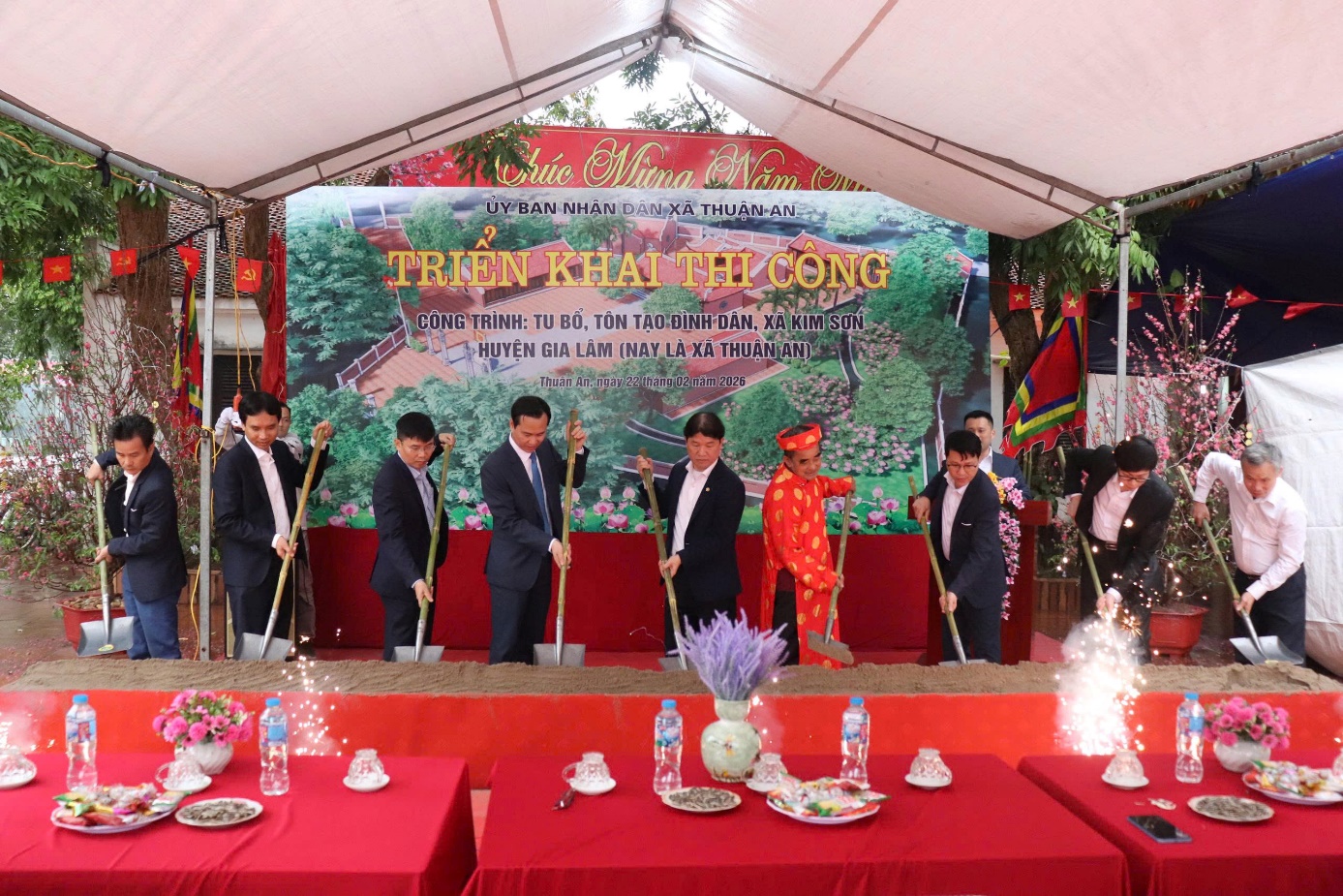 Xã Thuận An phát động “Tết trồng cây đời đời nhớ ơn Bác Hồ” Xuân Bính Ngọ năm 2026; Khánh thành, triển khai thi công các dự án trên địa bàn xã- Ảnh 12.