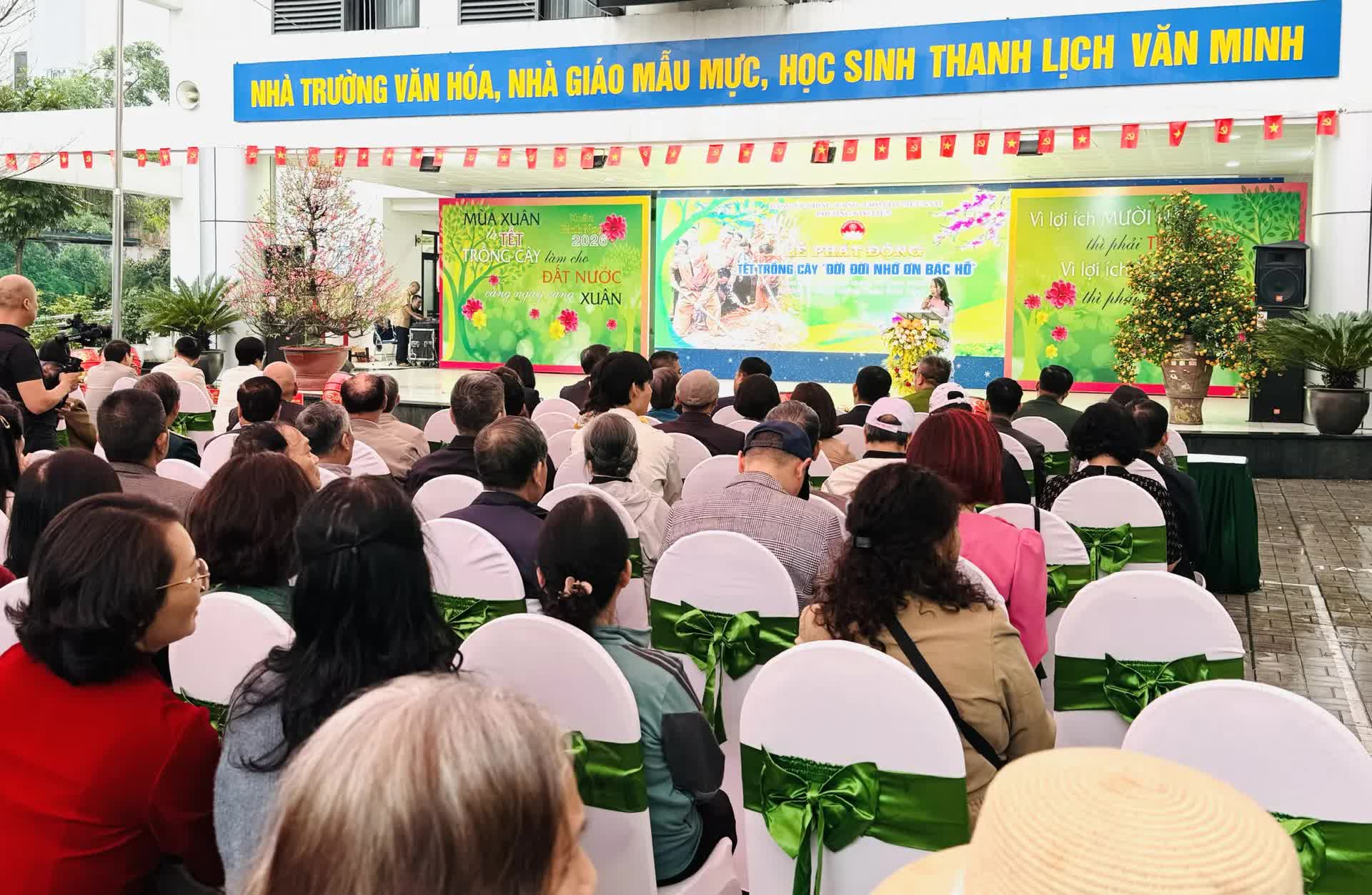 Phường Kim Liên phát động Tết trồng cây Xuân Bính Ngọ 2026- Ảnh 3.