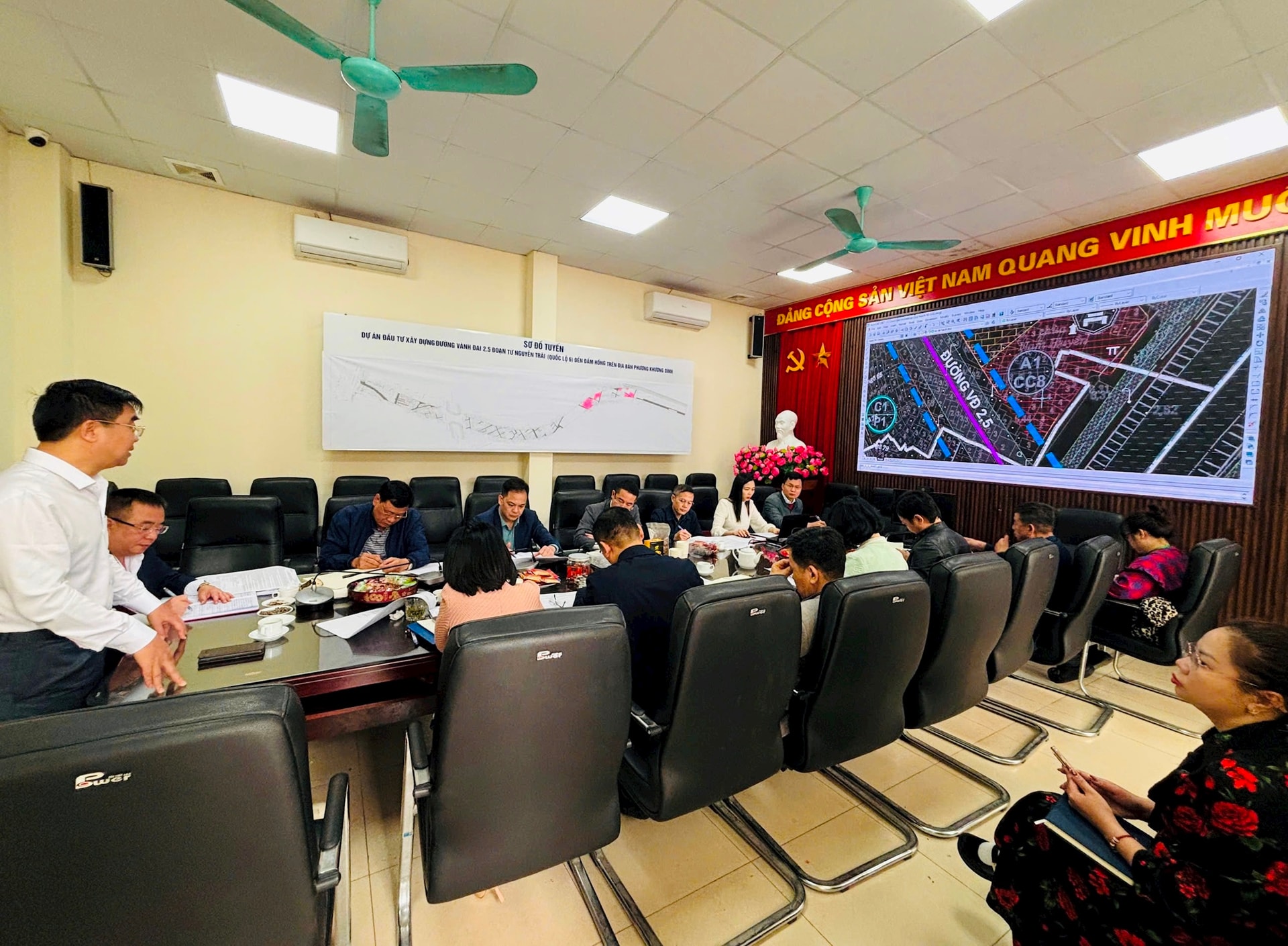 Khương Đình đẩy nhanh giải phóng mặt bằng dự án Vành đai 2,5 ngay sau Tết- Ảnh 2.