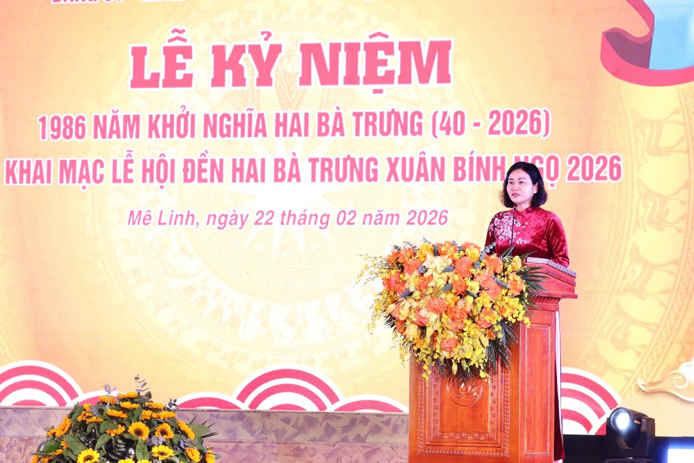 Phó Chủ tịch nước Võ Thị Ánh Xuân dự khai hội Đền Hai Bà Trưng Xuân Bính Ngọ 2026- Ảnh 4.