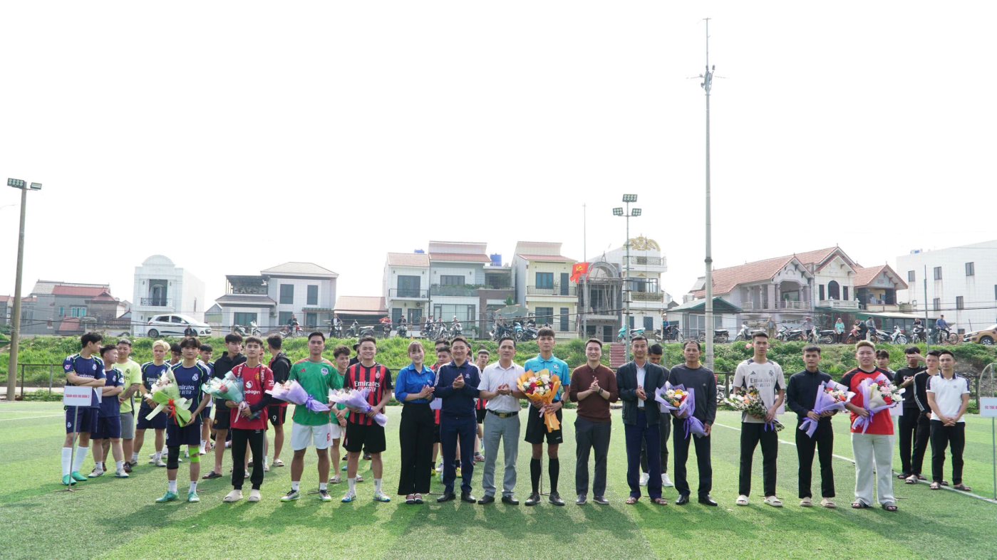 Chi đoàn Liên Hà tổ chức Giải bóng đá mừng Đảng, mừng Xuân Bính Ngọ 2026- Ảnh 1.
