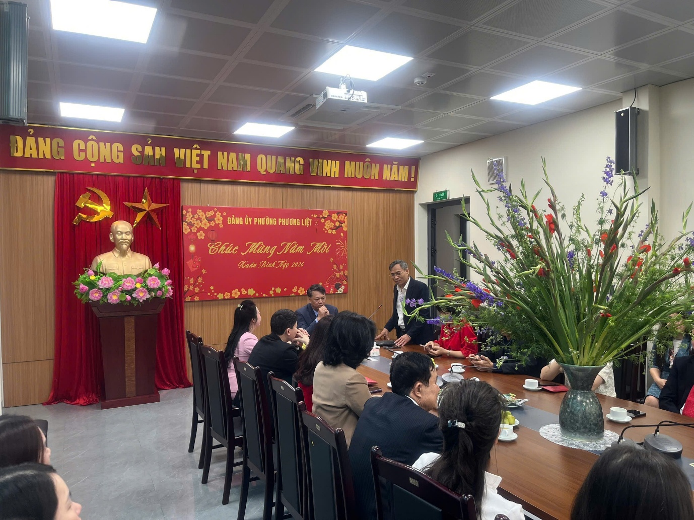 Đảng ủy - Ủy ban MTTQ Việt Nam phường Phương Liệt tổ chức gặp mặt đầu xuân Bính Ngọ năm 2026- Ảnh 2.