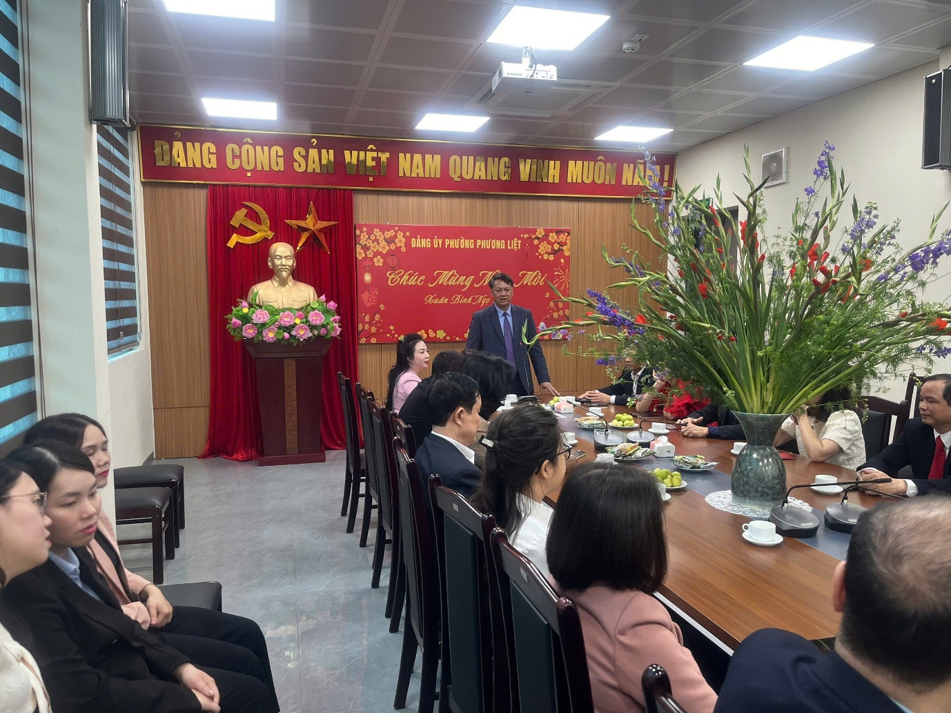 Đảng ủy - Ủy ban MTTQ Việt Nam phường Phương Liệt tổ chức gặp mặt đầu xuân Bính Ngọ năm 2026- Ảnh 5.