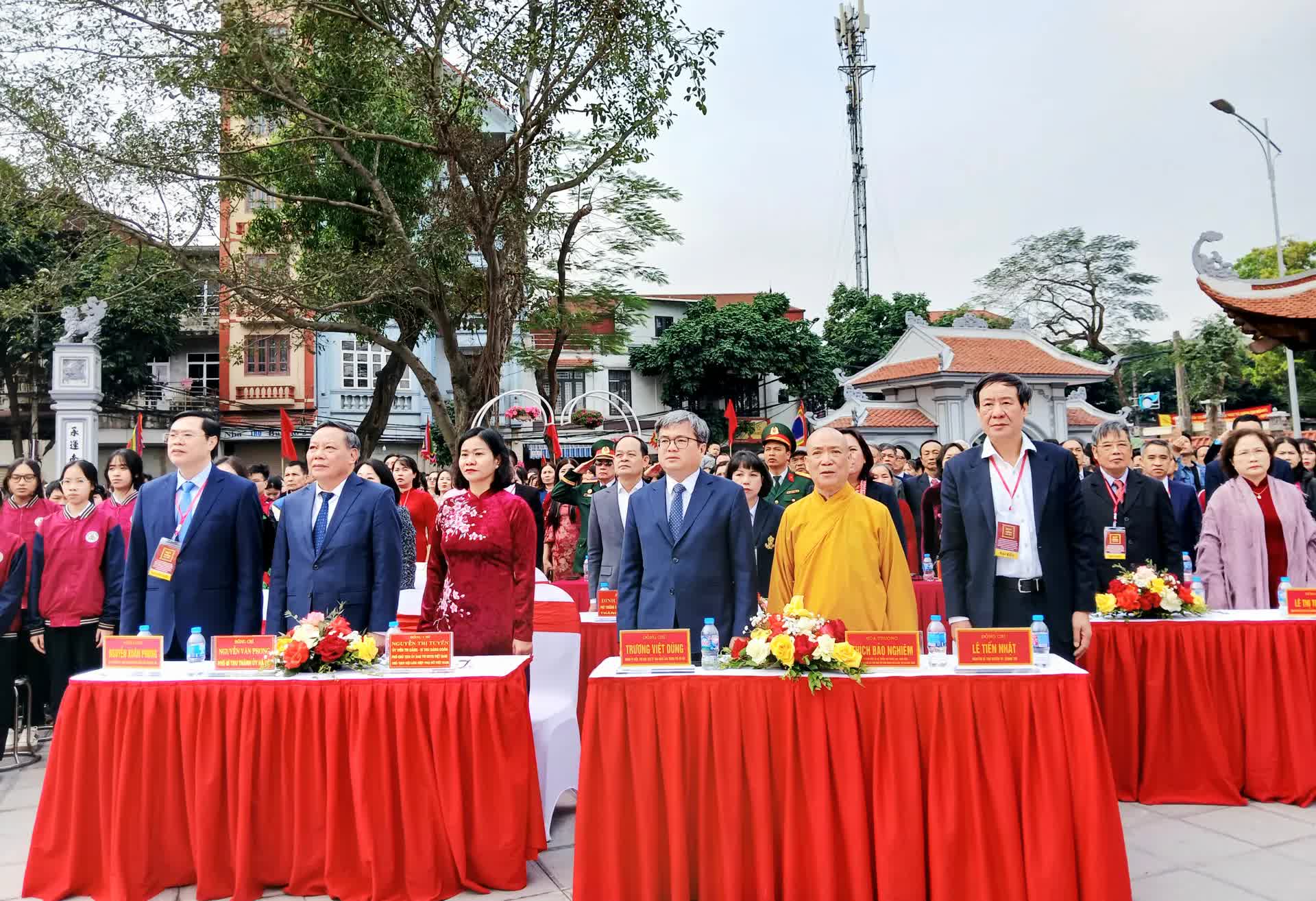 Ngọc Hồi kỷ niệm 237 năm Chiến thắng mùa Xuân Kỷ Dậu, đón nhận Bằng xếp hạng Di tích lịch sử cấp Quốc gia- Ảnh 2.