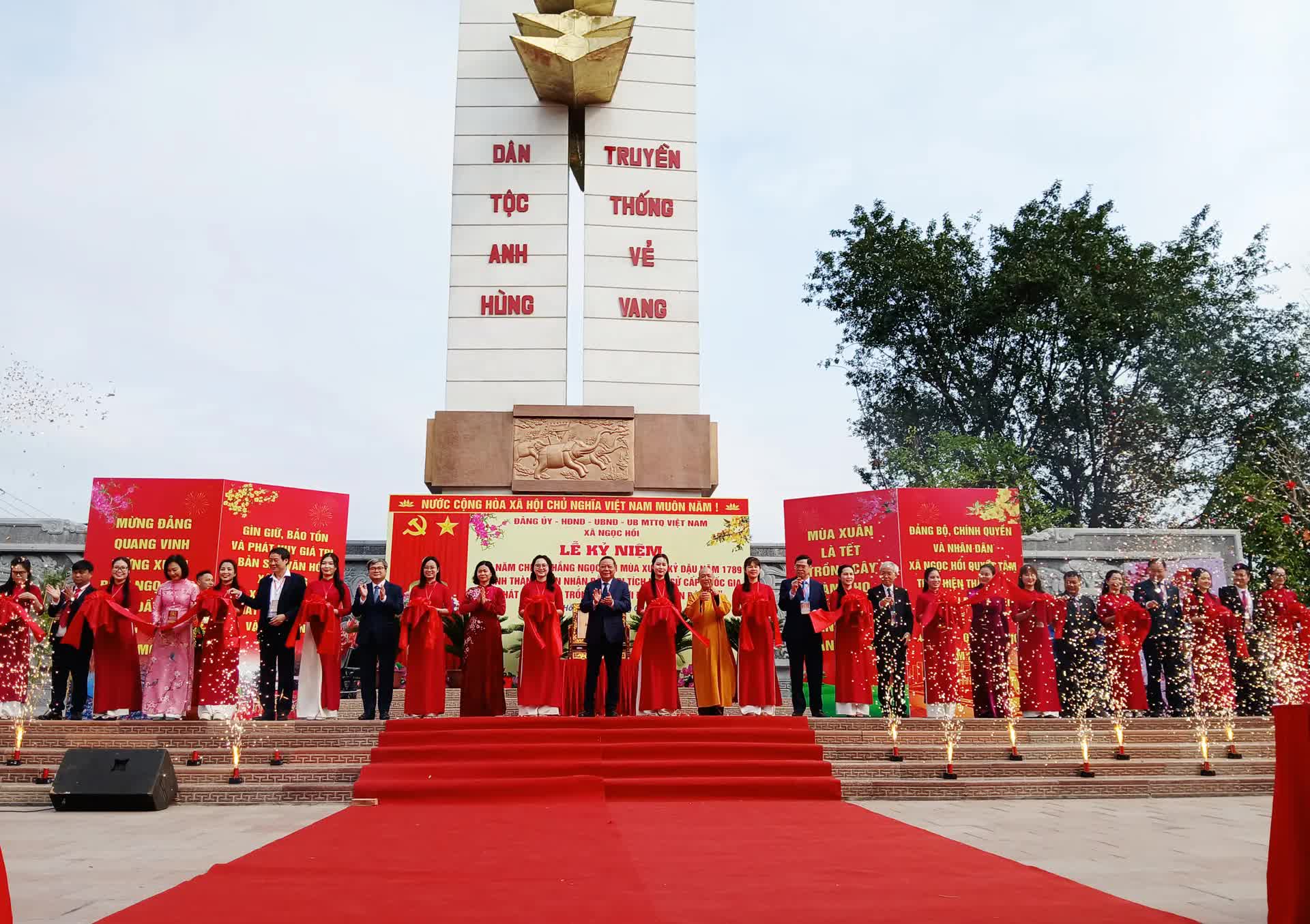 Ngọc Hồi kỷ niệm 237 năm Chiến thắng mùa Xuân Kỷ Dậu, đón nhận Bằng xếp hạng Di tích lịch sử cấp Quốc gia- Ảnh 9.