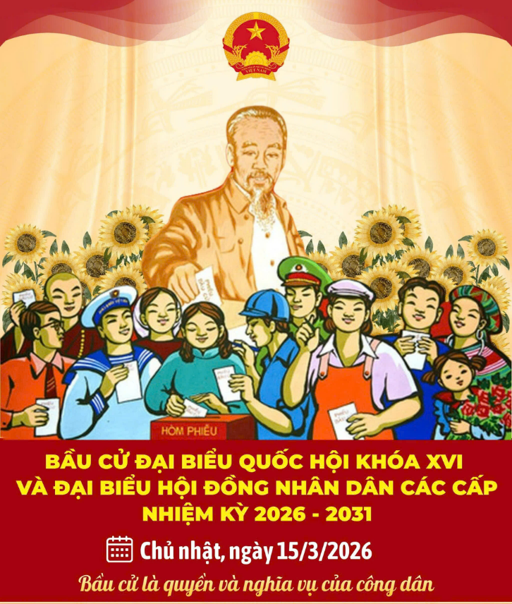 Tuyên truyền về cuộc bầu cử đại biểu Quốc hội khóa XVI và đại biểu HĐND các cấp nhiệm kỳ 2026-2031 trên địa bàn xã Chương Dương- Ảnh 1.