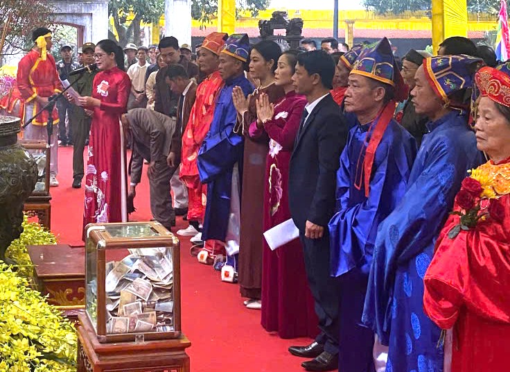 Lễ Hội Truyền Thống Đình Làng Yên Ninh: Nét Đẹp Văn Hóa Đầu Xuân- Ảnh 1.