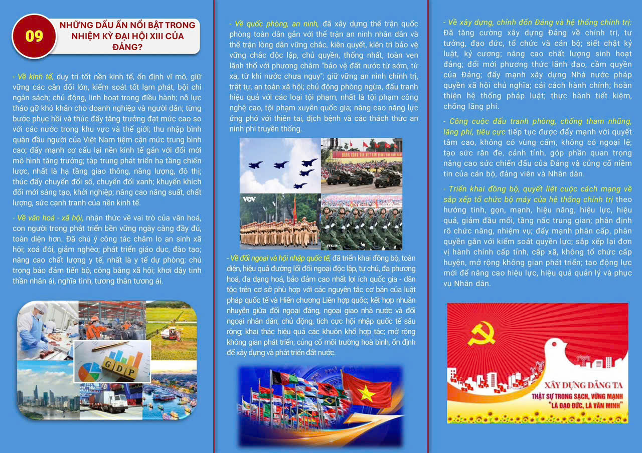 [Infographic] Đề cương tuyên truyền Kết quả Đại hội XIV của Đảng: "ĐOÀN KẾT, DÂN CHỦ, KỶ CƯƠNG, ĐỘT PHÁ, PHÁT TRIỂN"- Ảnh 5.