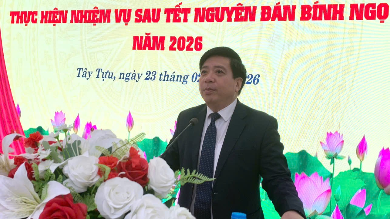 Phường Tây Tựu: Ăn Tết gọn, làm việc sớm, vào việc ngay- Ảnh 2.