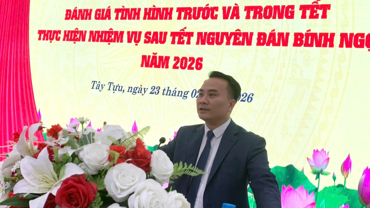 Phường Tây Tựu: Ăn Tết gọn, làm việc sớm, vào việc ngay- Ảnh 3.
