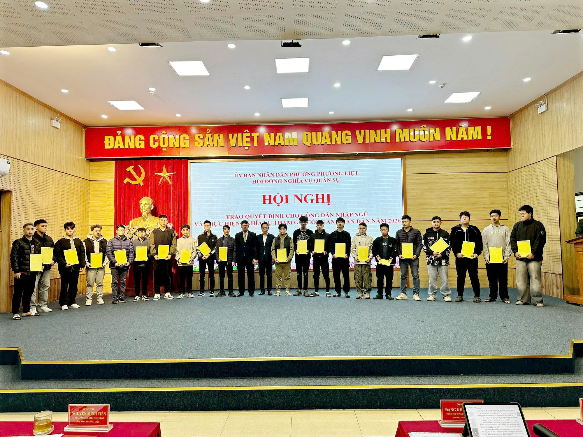 Phương Liệt: Sẵn sàng ngày hội tòng quân, tiếp bước truyền thống cha anh, xứng danh “Bộ đội Cụ Hồ”- Ảnh 1.