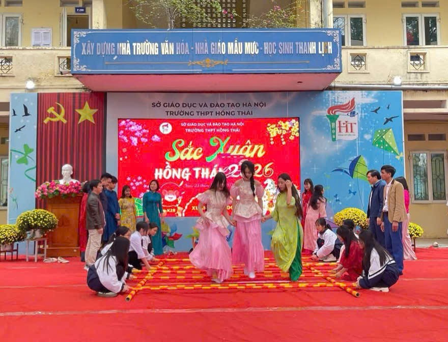 Nhiều chương trình hoạt động ý nghĩa Mừng Đảng – Mừng Xuân mới năm 2026 tại các trường học trên địa bàn xã- Ảnh 1.