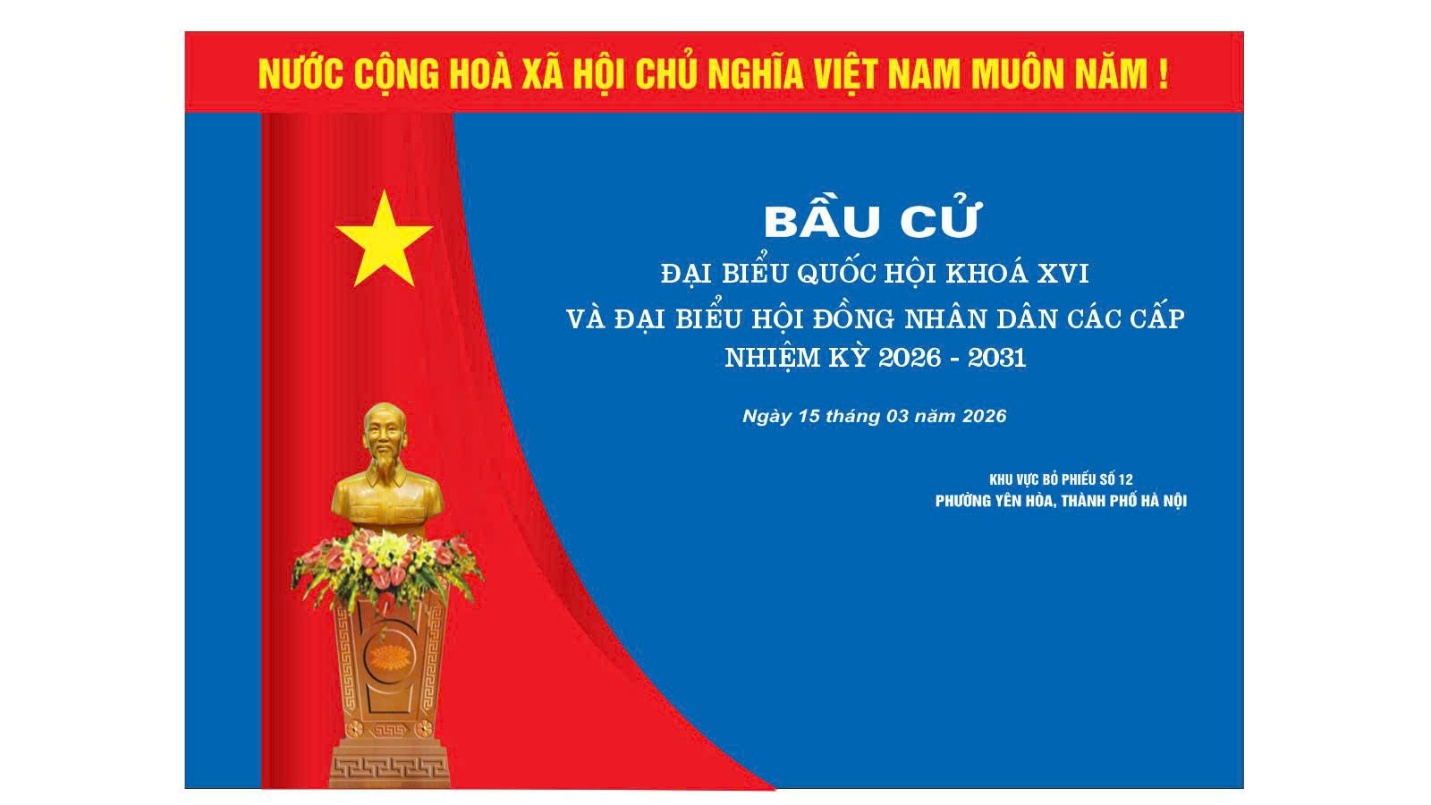 Nội quy phòng bỏ phiếu bầu cử đại biểu Quốc hội khóa XVI và đại biểu Hội đồng nhân dân các cấp nhiệm kỳ 2026 - 2031- Ảnh 1.