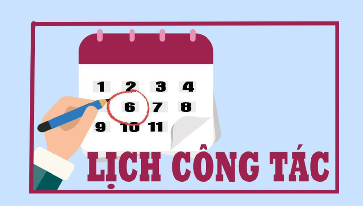 LỊCH CÔNG TÁC TUẦN CỦA LÃNH ĐẠO TRUNG TÂM (Từ ngày 02/02/2026 đến ngày 08/02/2026)- Ảnh 1.
