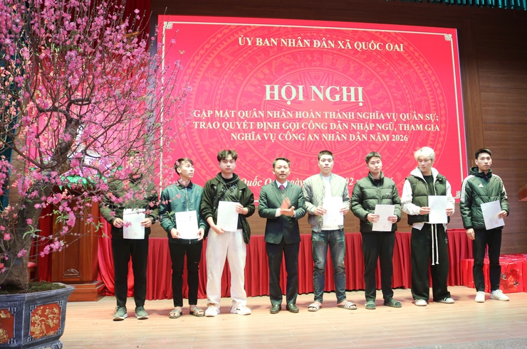 XÃ QUỐC OAI SẴN SÀNG CHO NGÀY HỘI TÒNG QUÂN NĂM 2026- Ảnh 1.