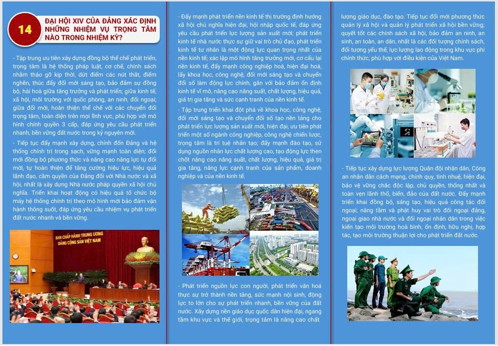 ĐẠI HỘI XIV CỦA ĐẢNG – NIỀM TIN MỚI, KHÍ THẾ MỚI, QUYẾT TÂM MỚI!- Ảnh 9.