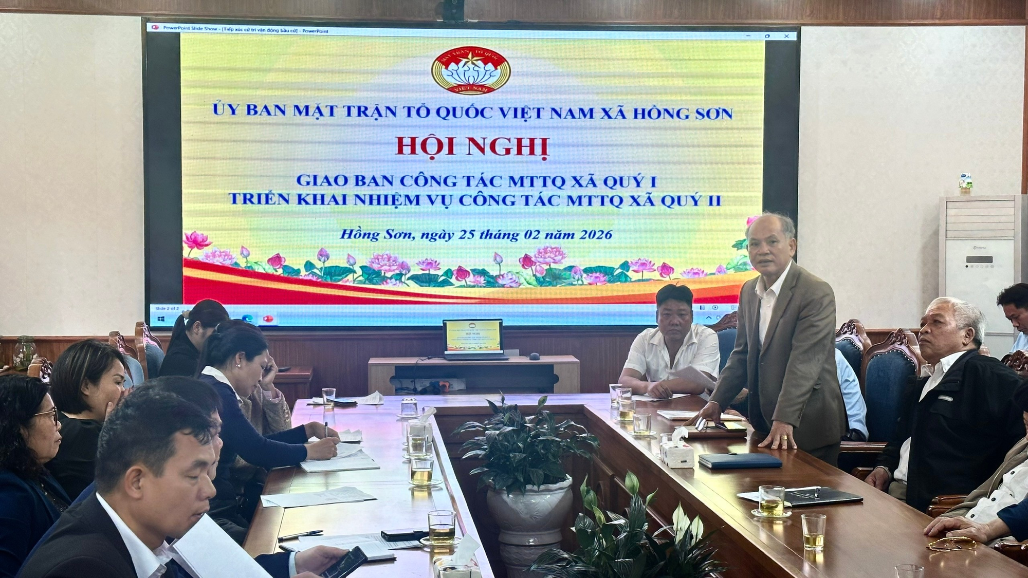 Mặt trận Tổ quốc Việt Nam xã Hồng Sơn giao ban đánh giá kết quả công tác MTTQ xã Quý I và triển khai nhiệm vụ Quý II- Ảnh 3.