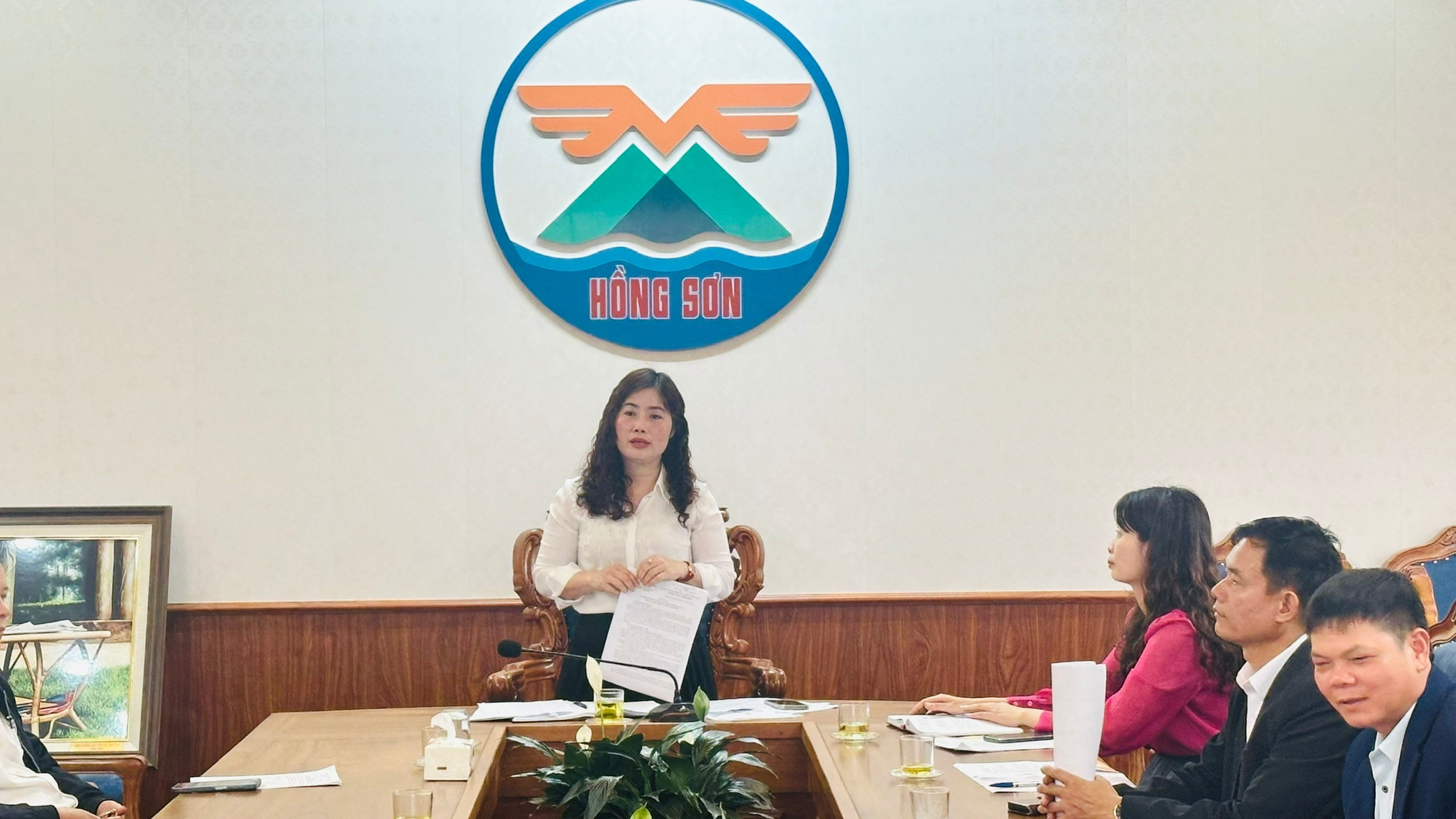 Mặt trận Tổ quốc Việt Nam xã Hồng Sơn giao ban đánh giá kết quả công tác MTTQ xã Quý I và triển khai nhiệm vụ Quý II- Ảnh 4.