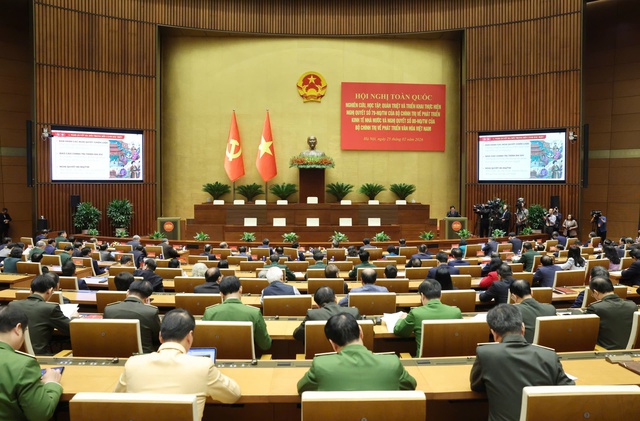 Hội nghị toàn quốc quán triệt Nghị quyết số 79 và Nghị quyết số 80 của Bộ Chính trị- Ảnh 1.