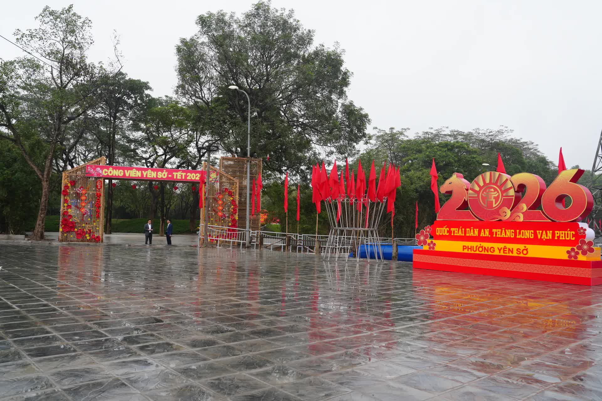 Diện mạo mới Công viên Yên Sở phục vụ tốt hơn nhu cầu người dân- Ảnh 3.