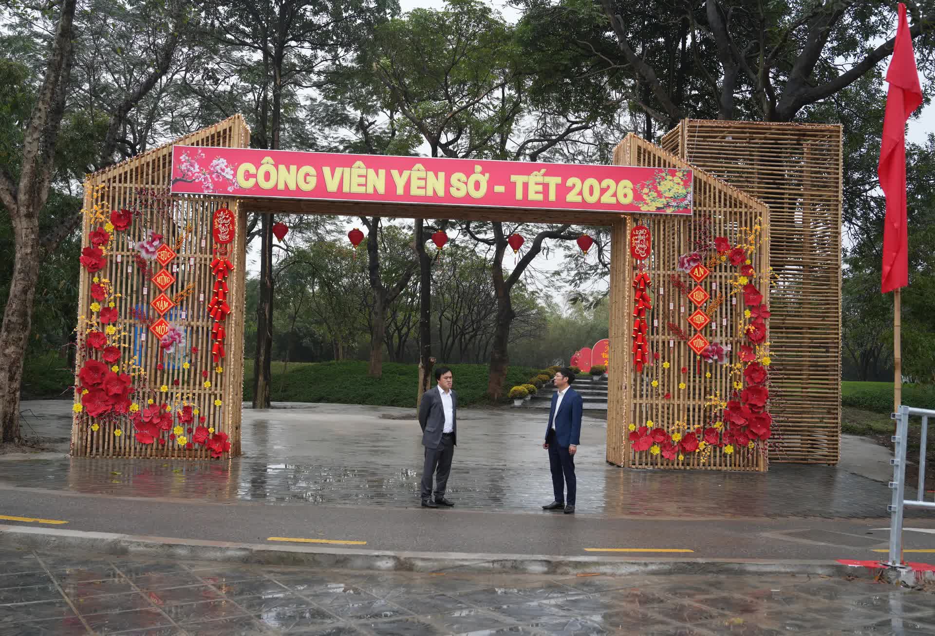 Diện mạo mới Công viên Yên Sở phục vụ tốt hơn nhu cầu người dân- Ảnh 2.