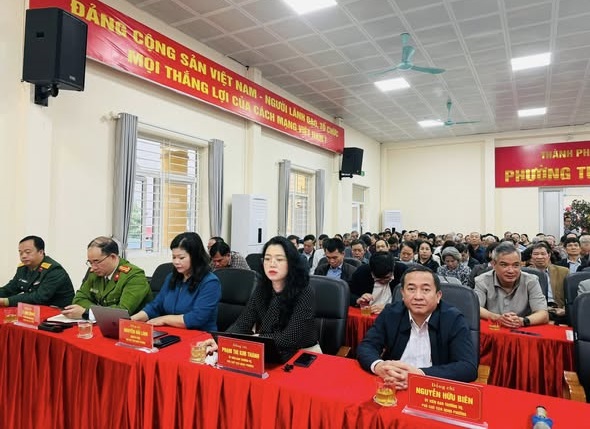 Phường Tương Mai tổ chức Hội nghị tiếp sóng triển khai công tác bầu cử Đại biểu Quốc hội khóa XVI và Đại biểu HĐND các cấp nhiệm kỳ 2026-2031- Ảnh 2.