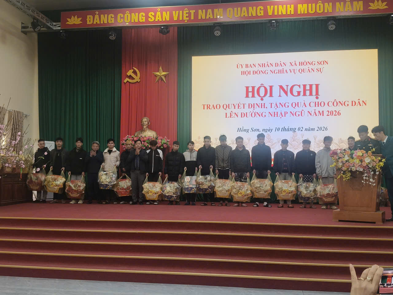 Xã Hồng Sơn sẵn sàng cho ngày hội tòng quân năm 2026- Ảnh 1.