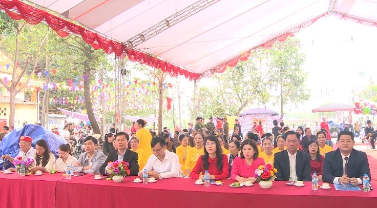 Đồng chí Chủ tịch UBND xã Phúc Lộc dự khai mạc Lễ hội đình Lục Giã xuân Bính Ngọ năm 2026- Ảnh 3.