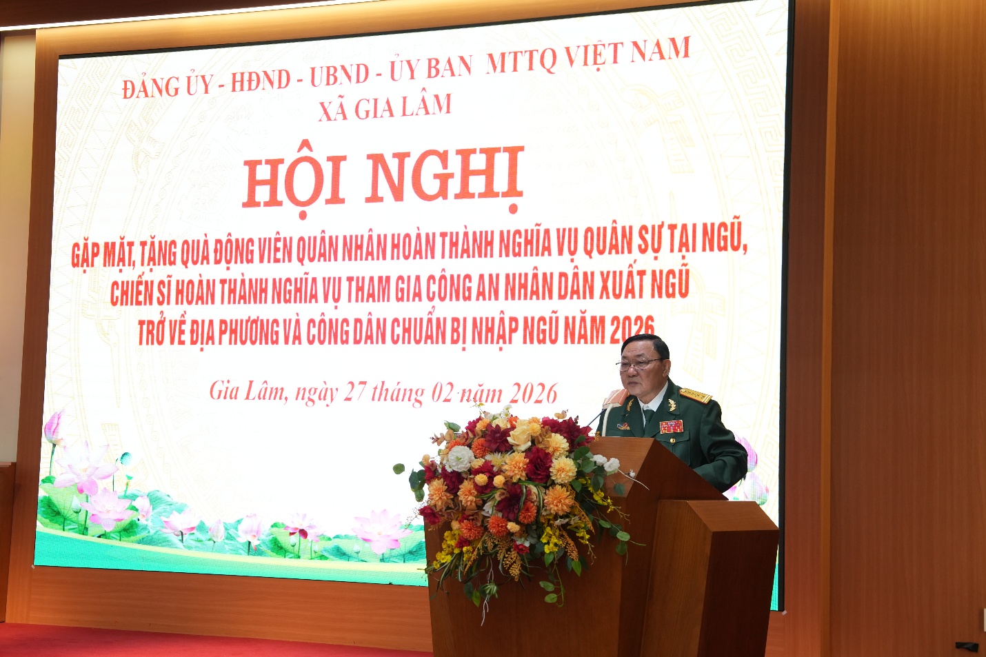 Xã Gia Lâm tổ chức gặp mặt quân nhân xuất ngũ và công dân chuẩn bị nhập ngũ năm 2026- Ảnh 2.