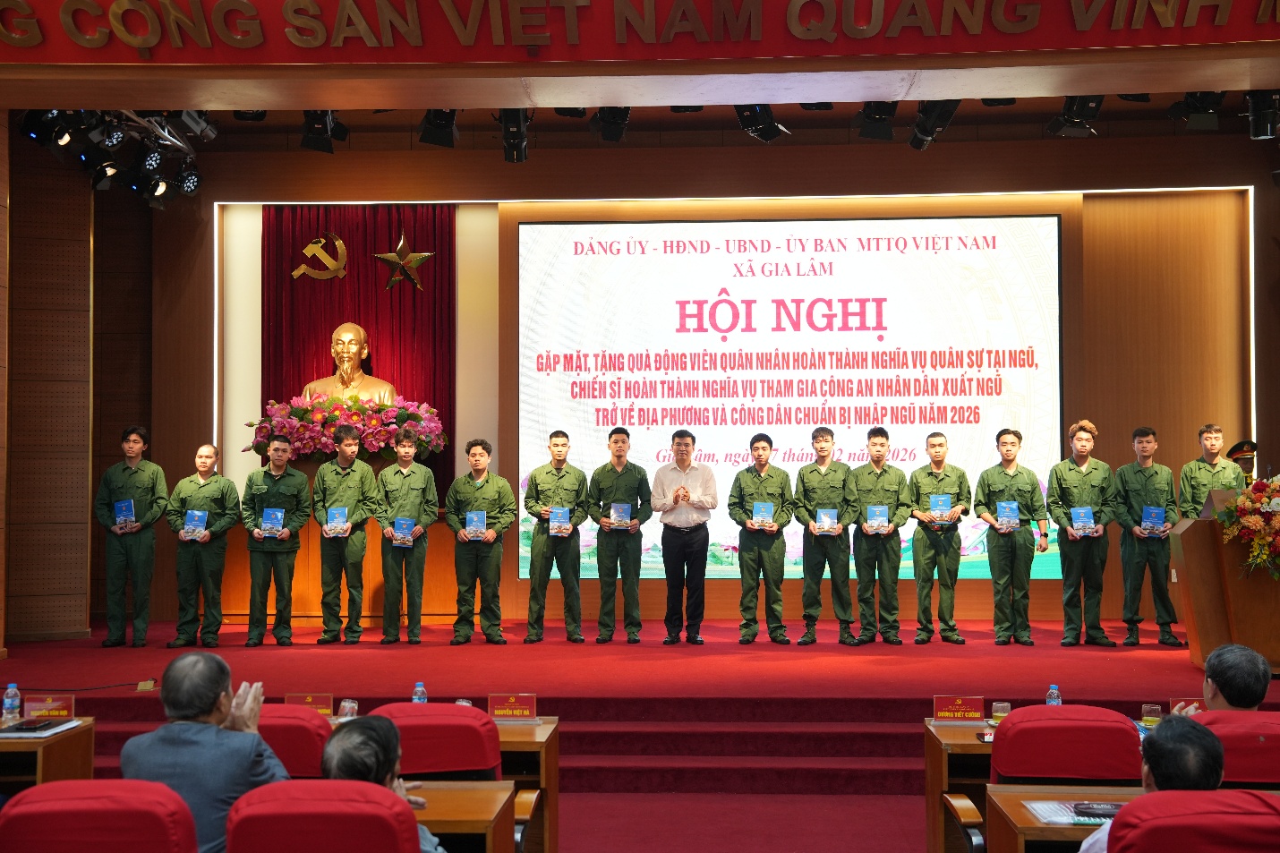 Xã Gia Lâm tổ chức gặp mặt quân nhân xuất ngũ và công dân chuẩn bị nhập ngũ năm 2026- Ảnh 5.