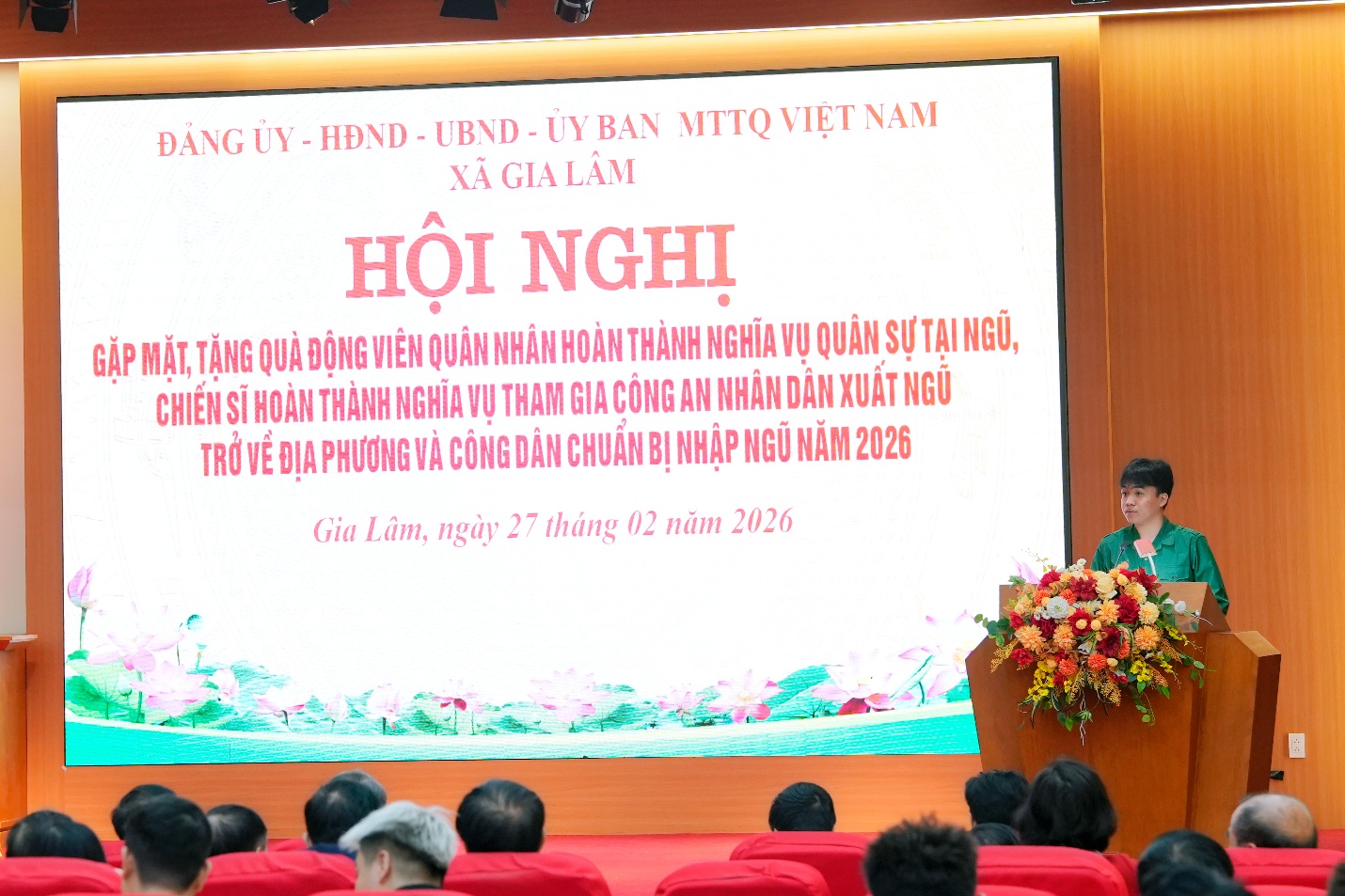 Xã Gia Lâm tổ chức gặp mặt quân nhân xuất ngũ và công dân chuẩn bị nhập ngũ năm 2026- Ảnh 7.