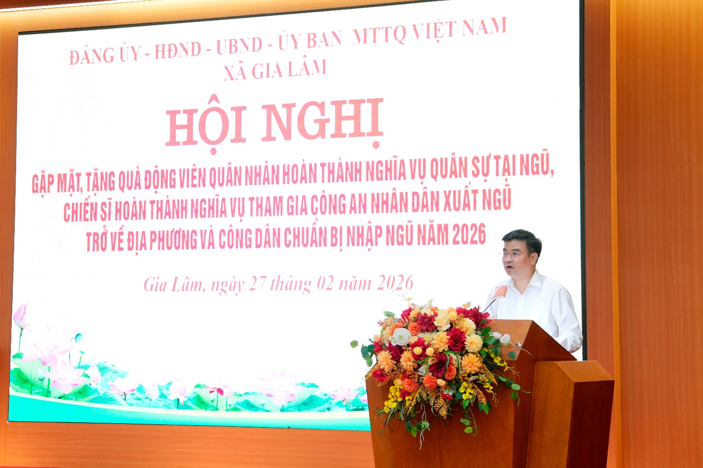 Xã Gia Lâm tổ chức gặp mặt quân nhân xuất ngũ và công dân chuẩn bị nhập ngũ năm 2026- Ảnh 8.