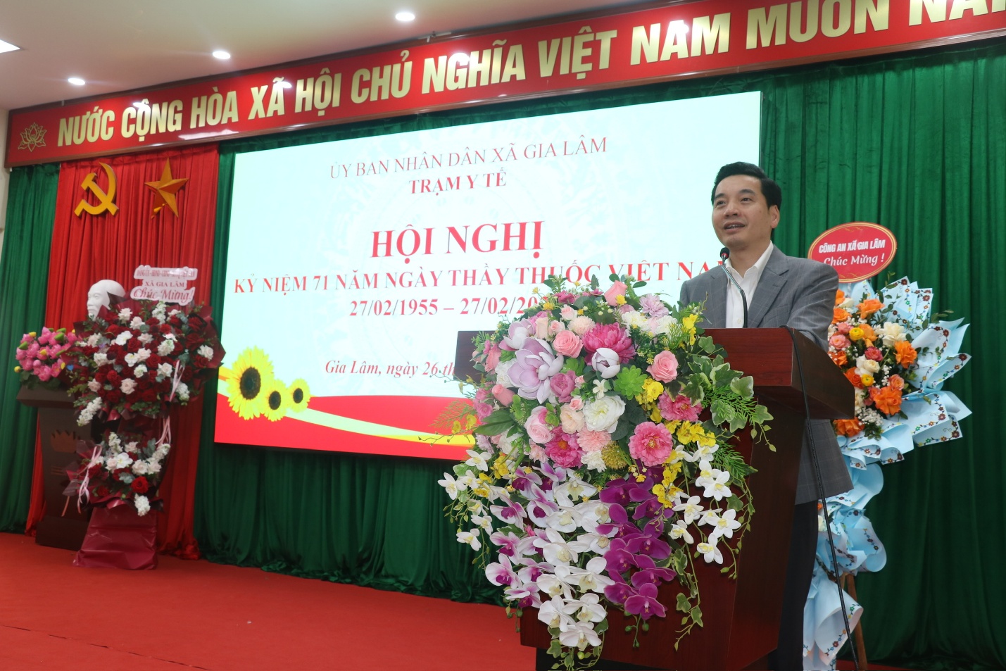 TRẠM Y TẾ XÃ GIA LÂM TỔ CHỨC LỄ KỶ NIỆM 71 NĂM NGÀY THẦY THUỐC VIỆT NAM (27/02/1955 – 27/02/2026)- Ảnh 4.