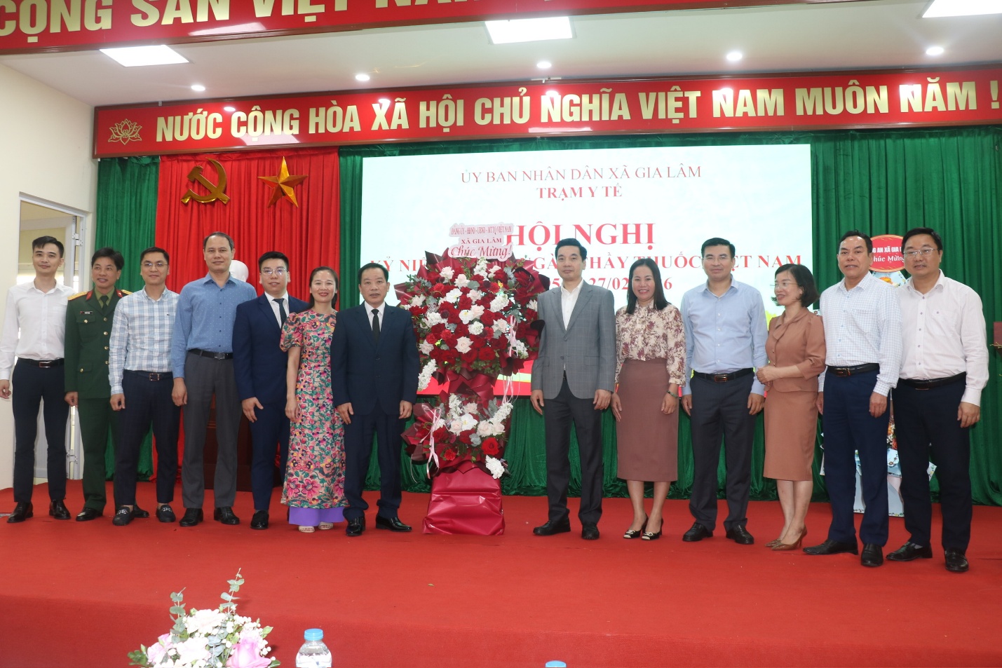 TRẠM Y TẾ XÃ GIA LÂM TỔ CHỨC LỄ KỶ NIỆM 71 NĂM NGÀY THẦY THUỐC VIỆT NAM (27/02/1955 – 27/02/2026)- Ảnh 5.