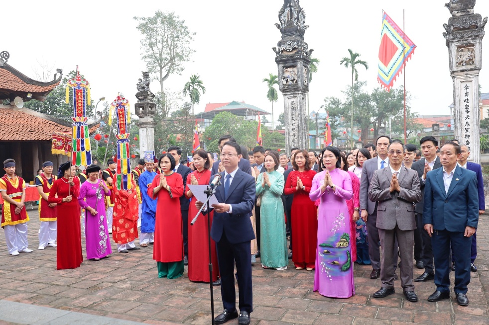 Khai mạc Lễ hội truyền thống Đình Tây Đằng Xuân Bính Ngọ 2026- Ảnh 1.
