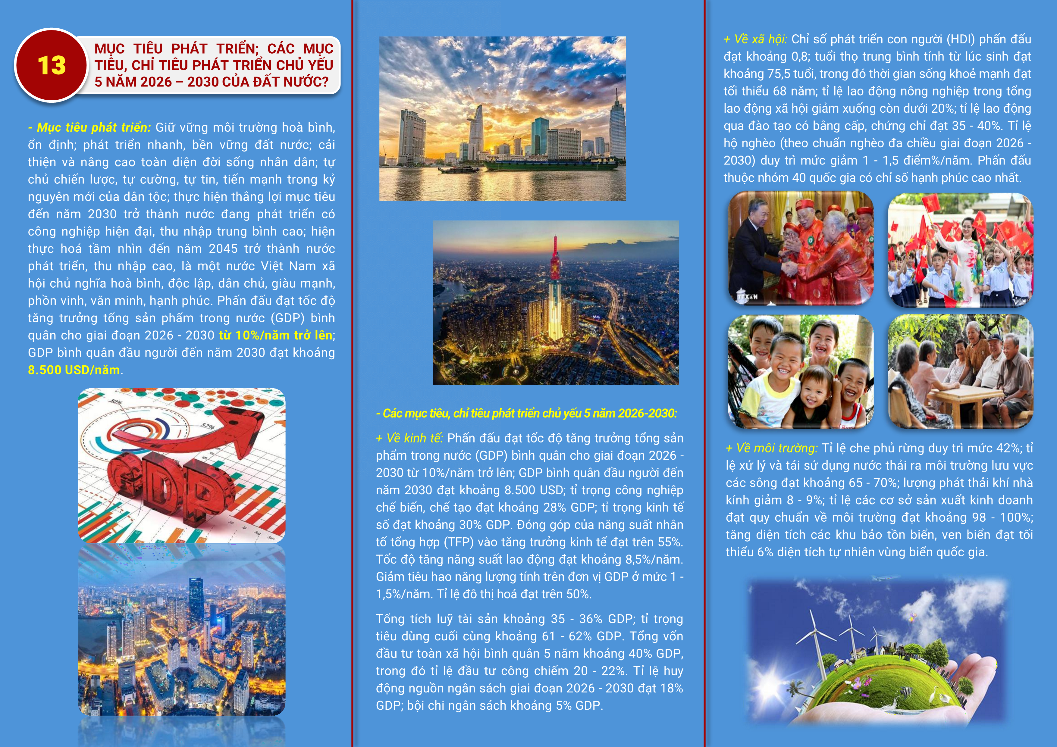 Đề cương tờ gấp tuyên truyền kết quả Đại hội đại biểu 
toàn quốc lần thứ XIV của Đảng
- Ảnh 8.