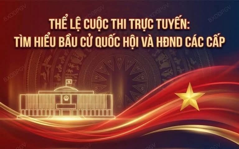 PHƯỜNG SƠN TÂY TRIỂN KHAI CUỘC THI TRỰC TUYẾN TÌM HIỂU VỀ BẦU CỬ ĐẠI BIỂU QUỐC HỘI VÀ ĐẠI BIỂU HĐND CÁC CẤP