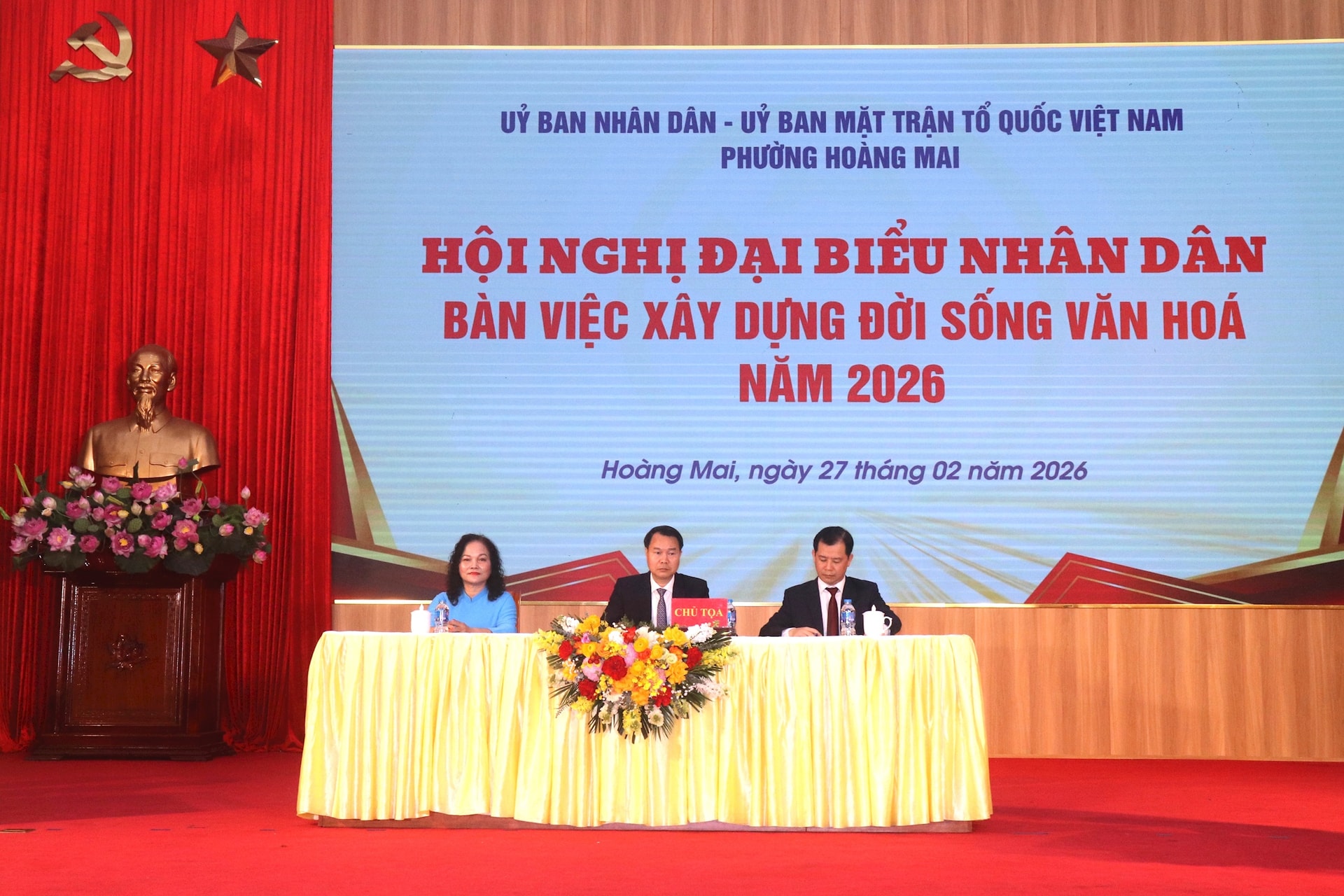 Phường Hoàng Mai: Phát huy dân chủ, xây dựng đời sống văn hóa từ cơ sở- Ảnh 1.