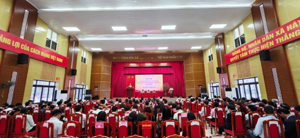 HÁT MÔN: HỘI NGHỊ GIAO BAN THƯỜNG TRỰC ĐẢNG ỦY VỚI BÍ THƯ CHI, ĐẢNG BỘ TRỰC THUỘC TRÊN ĐỊA BÀN- Ảnh 1.