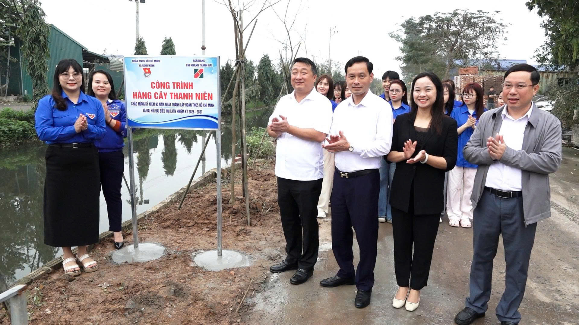 Bình Minh phát động tháng thanh niên và gắn biển công trình thanh niên năm 2026