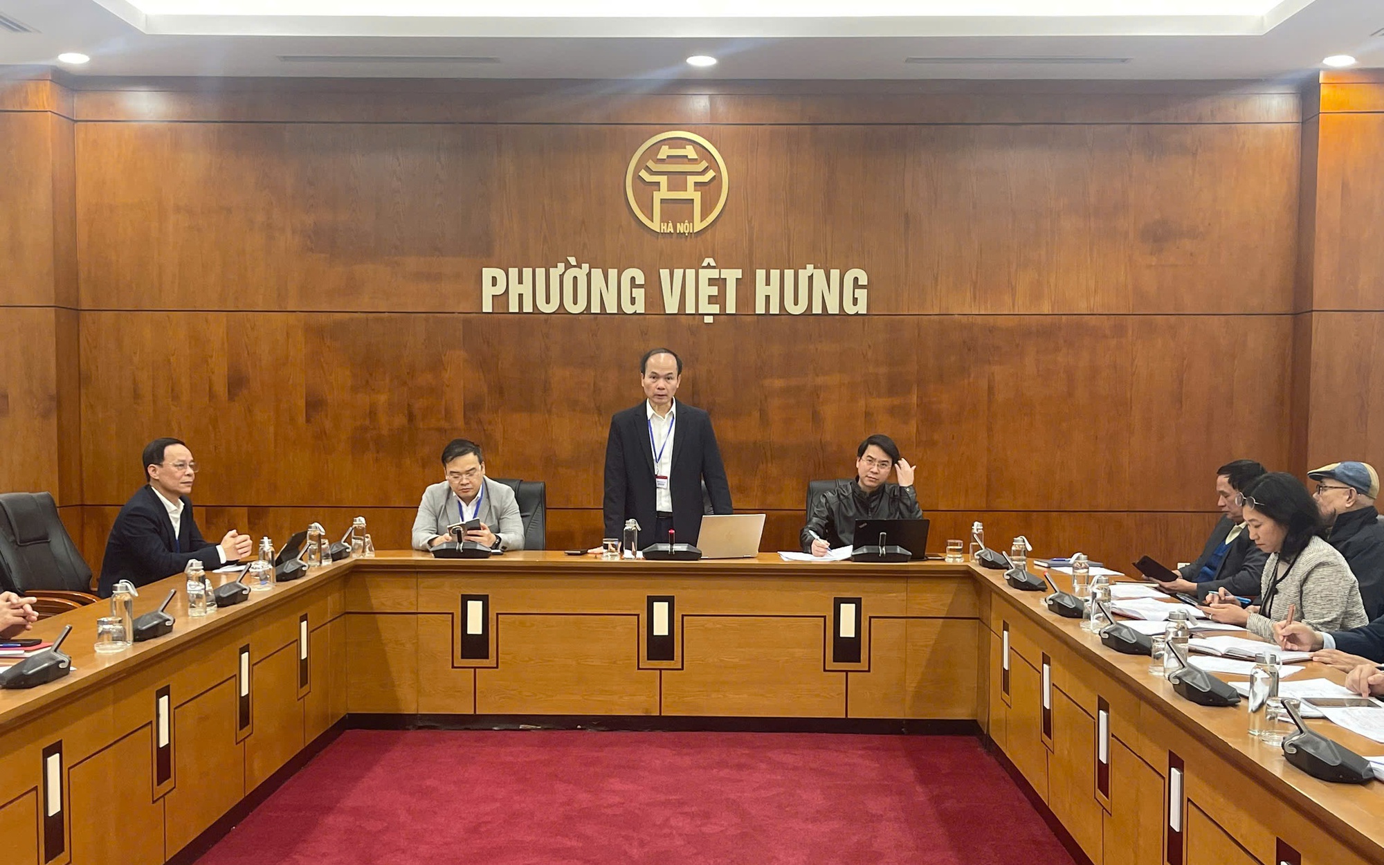 Ban Thường trực Ủy ban MTTQ Việt Nam phường Việt Hưng đã tổ chức Hội nghị hiệp thương lần thứ Hai đối với người ứng cử đại biểu HĐND phường nhiệm kỳ 2026 - 2031