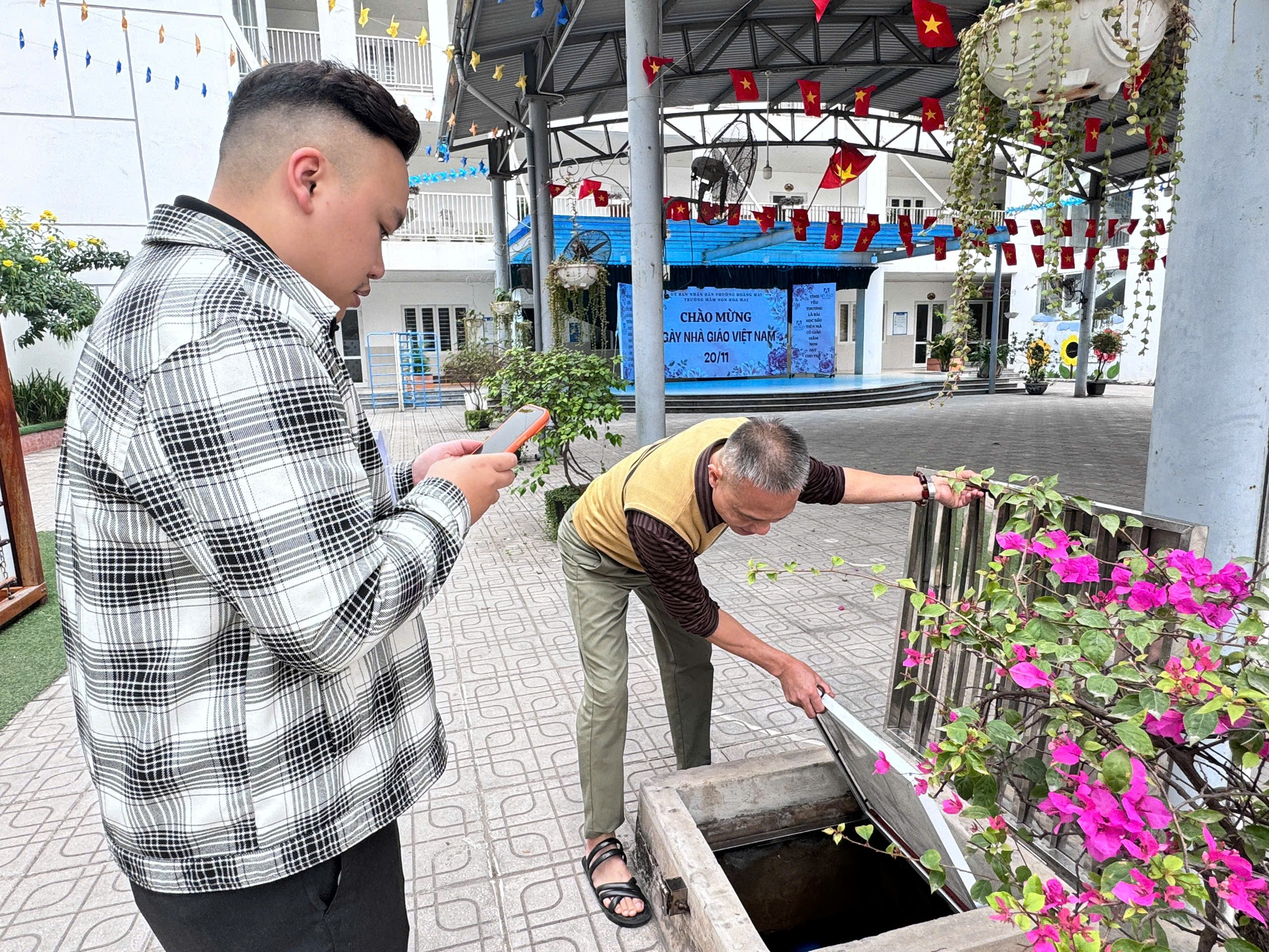 TRƯỜNG MẦM NON HOA MAI ĐÓN ĐOÀN KIỂM TRA CÔNG TÁC Y TẾ HỌC ĐƯỜNG- Ảnh 3.