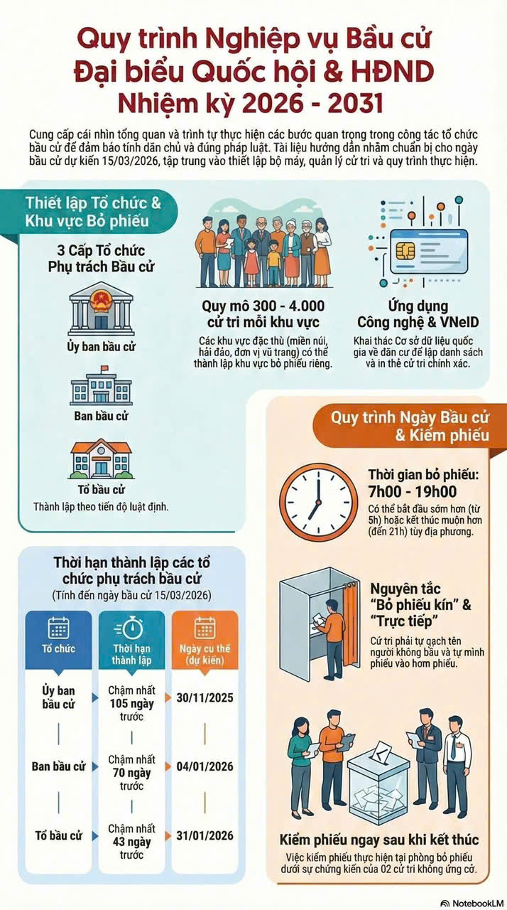 Quy trình Nghiệp vụ Bầu cử Đại biểu Quốc hội - Ảnh 2.